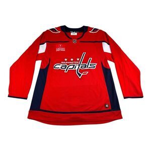 New Washington Capitals NHL Ice Hockey Authentic Jersey Adidas 2017 Mens size 54
